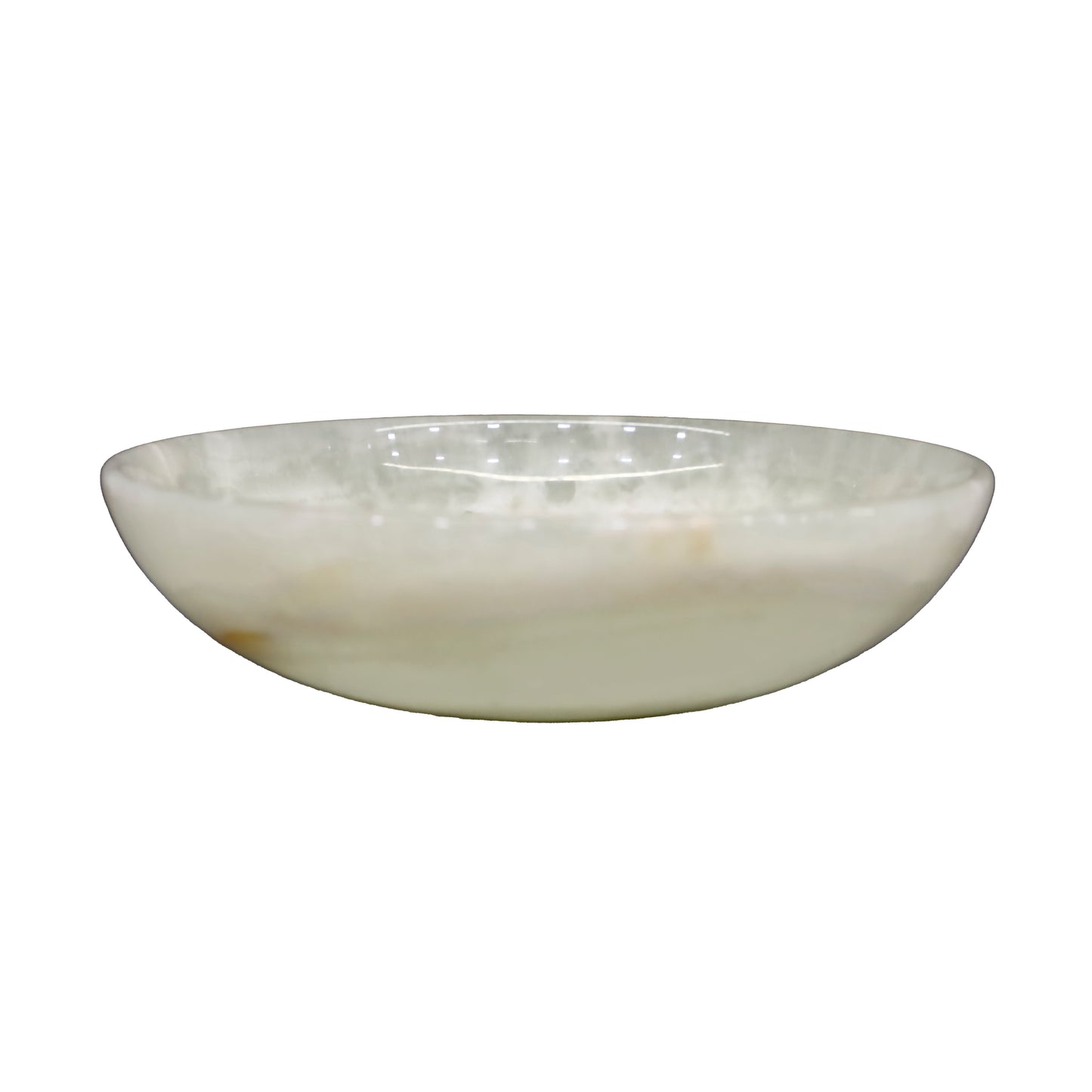 Doğal Oniks Taş Kase – Dekoratif & Şık 15 cm Çanak