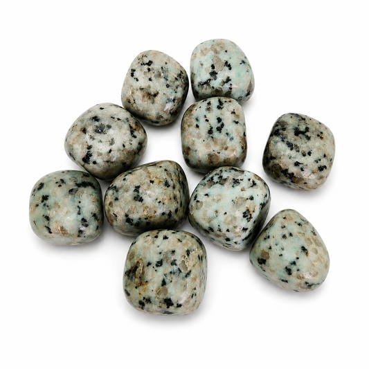 Kivi Jasper Doğal Taş 1 Adet 30 Gr – Kiwi Jasper Tamburlanmış Enerji ve Koleksiyon Taşı