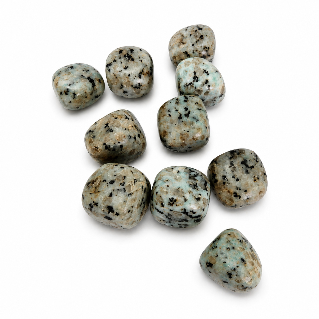 Kivi Jasper Doğal Taş 1 Adet 30 Gr – Kiwi Jasper Tamburlanmış Enerji ve Koleksiyon Taşı